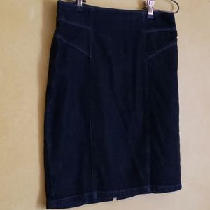 Ann Taylor denim pencil skirt